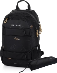 Studentenrucksack Oxy Sport Flowers mit Etui