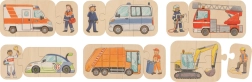 Holzpuzzle Fahrzeuge 6-in-1 goki