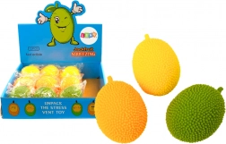 Antistress-Quetschball in Jackfruit-Form – dehnbares Gummispielzeug