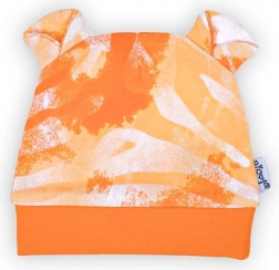 Baby-Baumwollmützchen Nicol Tomi orange