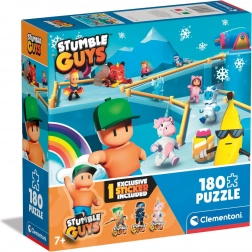 Clementoni Puzzle Stumble Guys 180 Teile mit Sticker