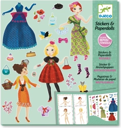 Djeco Sticker-Set Modedesignerin