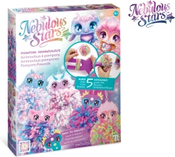 Nebulous Stars flauschiges Kreativset Animousch – Set zur Herstellung von Anhängern