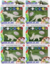 Mal-Dinosaurier – Kreativset für Kinder