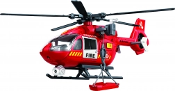 Feuerwehrhubschrauber mit Effekten 38 cm