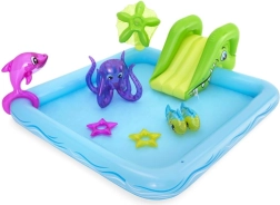 Aufblasbarer Wasserspielplatz mit Aquarium-Motiv BESTWAY