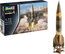 Plastikmodell der deutschen Rakete A4/V2