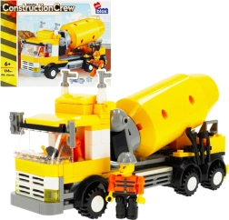 Baukasten Betonmischer mit Minifigur (216 Teile)