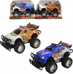 Polizeigeländewagen in farbiger Variante