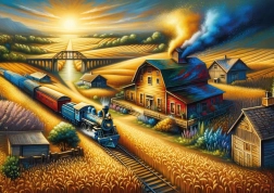 Puzzle Herbstweg 260 Teile