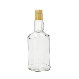 Glasflasche Daniels 500 ml mit Schraubverschluss