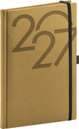 NOTIQUE Wochenkalender Ajax 2027 – Gold