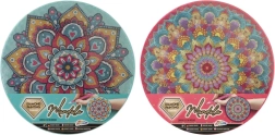 Grafix Diamantmalerei auf Rahmen – Mandala Türkis 30 cm