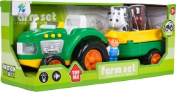 Kindertraktor mit Anhänger und Zubehör