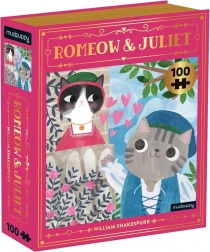 Puzzle Katzen Romeow & Juliet 100 Teile