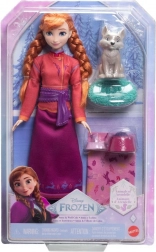 Puppe DISNEY FROZEN Anna mit Wolfswelpen und Zubehör