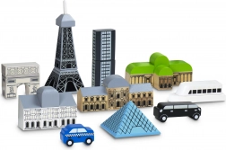 Leuchtende Bausteine Paris