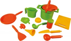 LENA ECO Sand-Kochset, 14 Teile