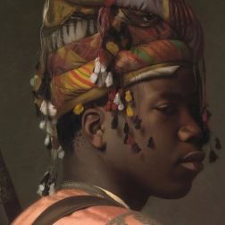 Quadratisches Puzzle CURIOSI Q Art: Schwarzer Baschi-Bosuk, 66 Teile