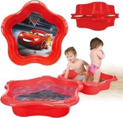 Sandkasten und Planschbecken 4-in-1 CARS INJUSA – rote Muschel