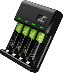 Ladegerät VitalCharger + 4x AAA Akkus 800mAh