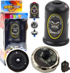 Set Wyrzutnia mit Fliegender Disk Gorila Schwarz