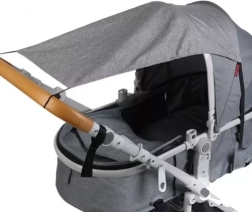 Wasserfeste Sonnenblende für Kinderwagen Malatec