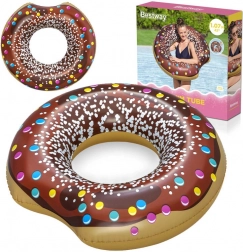 Aufblasbarer Donut-Schwimmring 107 cm BESTWAY – Braun