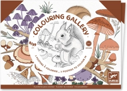 Ausmalgalerie Natur von Djeco