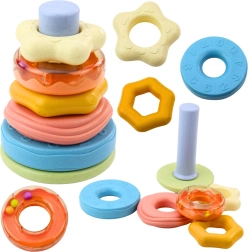 Sensorik-Turm mit Ringen für Kleinkinder