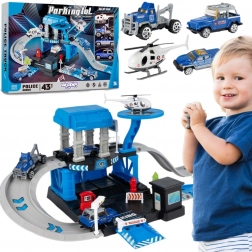 Woopie Polizeigarage und Parkplatz, Kommissariat, 43 Teile