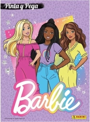 Barbie Malbuch mit Stickern A4