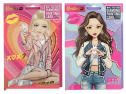 Diamantmalerei – Grußkarten Besties