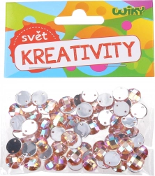 Dekorative Nähperlen 10 mm – 80 Stk.