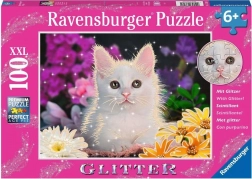 Ravensburger glitzerndes Puzzle Katze XXL 100 Teile