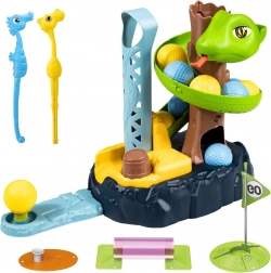 Kinderspiel Minigolf WOOPIE SNAKE GOLF mit Hindernissen