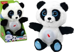 Plüschpanda mit Nachtlampe und Wiegenliedern 30 cm