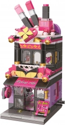 QMAN City Corner Trendy Kosmetikladen Bausteinset