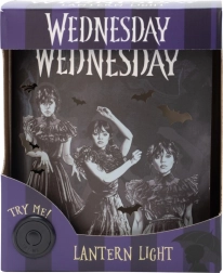 Dekorative Lampe Wednesday – gotisches Lampion mit tanzender WEDNESDAY