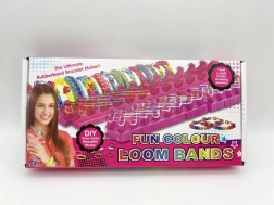 Kreativset zur Herstellung von Armbändern LOOM BANDS – 600 Stk.
