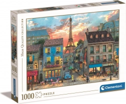 Puzzle 1000 Teile Pariser Straße CLEMENTONI