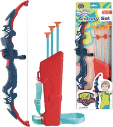 Kinderbogen und Köcher mit Saugnapfpfeilen WOOPIE