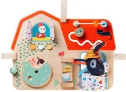 Lilliputiens - hölzerne Aktivitätstafel Bauernhof für Kinder ab 9 Monaten