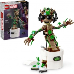 LEGO Marvel Tanzender GROOT – interaktive Figur im Blumentopf