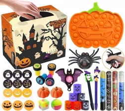 Sensorisches Anti-Stress-Set mit Halloween-Fidget-Spielzeugen und Pop It