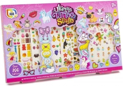 Set temporärer Tattoos The Ultimate – rosa