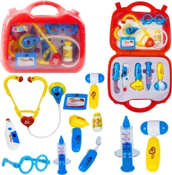 Ärztetasche für Kinder – Doktorspiel-Set mit Zubehör und Lichteffekten
