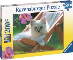 Kinder 2D-Puzzle Katzenbild 200 Teile