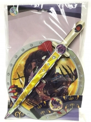 Schaumstoffschwert und -schild D‑Rex für Kinder