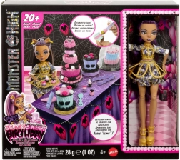 Monster High Gruselig-süße Geburtstage – Clawdeen Wolf Torten-Deko-Set